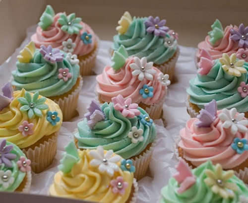 Cupcakes pastels