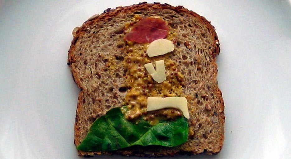 Sandwich à la Klimbt