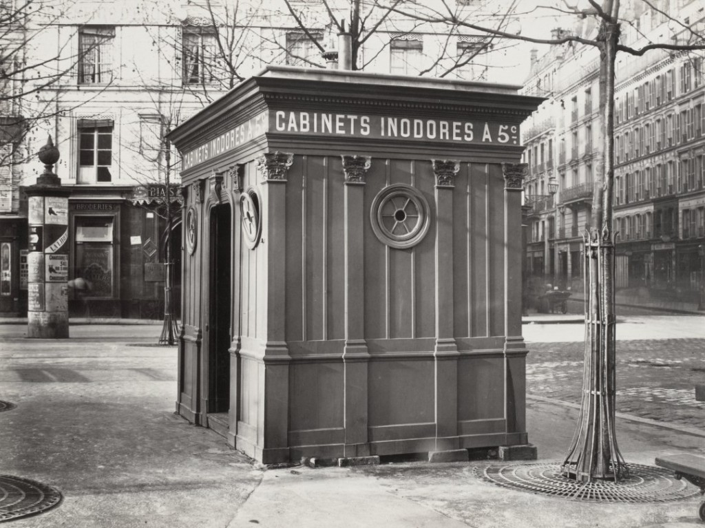 Cabinet d'aisance, place Saint Sulpice Paris 1865