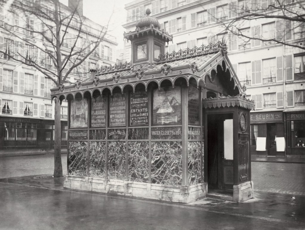 Chalet de nécessité du marché de la Place de la Madeleine, paris 1865