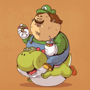 Super Mario obèse, Framboize