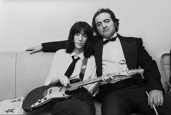 Patti Smith et John Belushi 1976