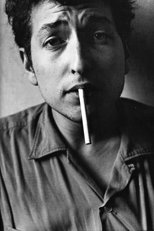 Bob Dylan et sa clope