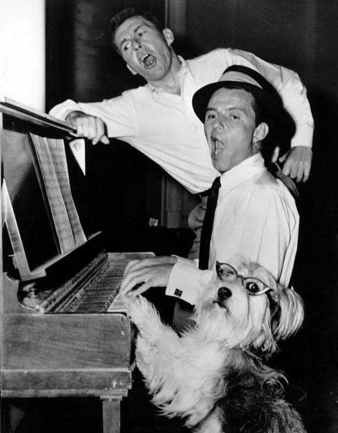 Franck Sinatra et David Wayne